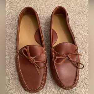 Cole Haan 13215 Gunnison Driver Slip On Loafer Brown Leather Shoes Men's Size 10